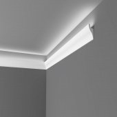 Молдинг  NMC  IL3  белый  50х32мм, дл.2м  для LED подсветки  ПОЛИУРЕТАН