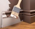 Плинтус напольный БЕЛЫЙ под покраску из дюрополимера Плинтус напольный БЕЛЫЙ под покраску из дюрополимера