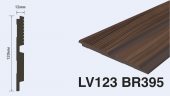 Панель декоративная HIWOOD  LV123 BR395  120х12х2700мм