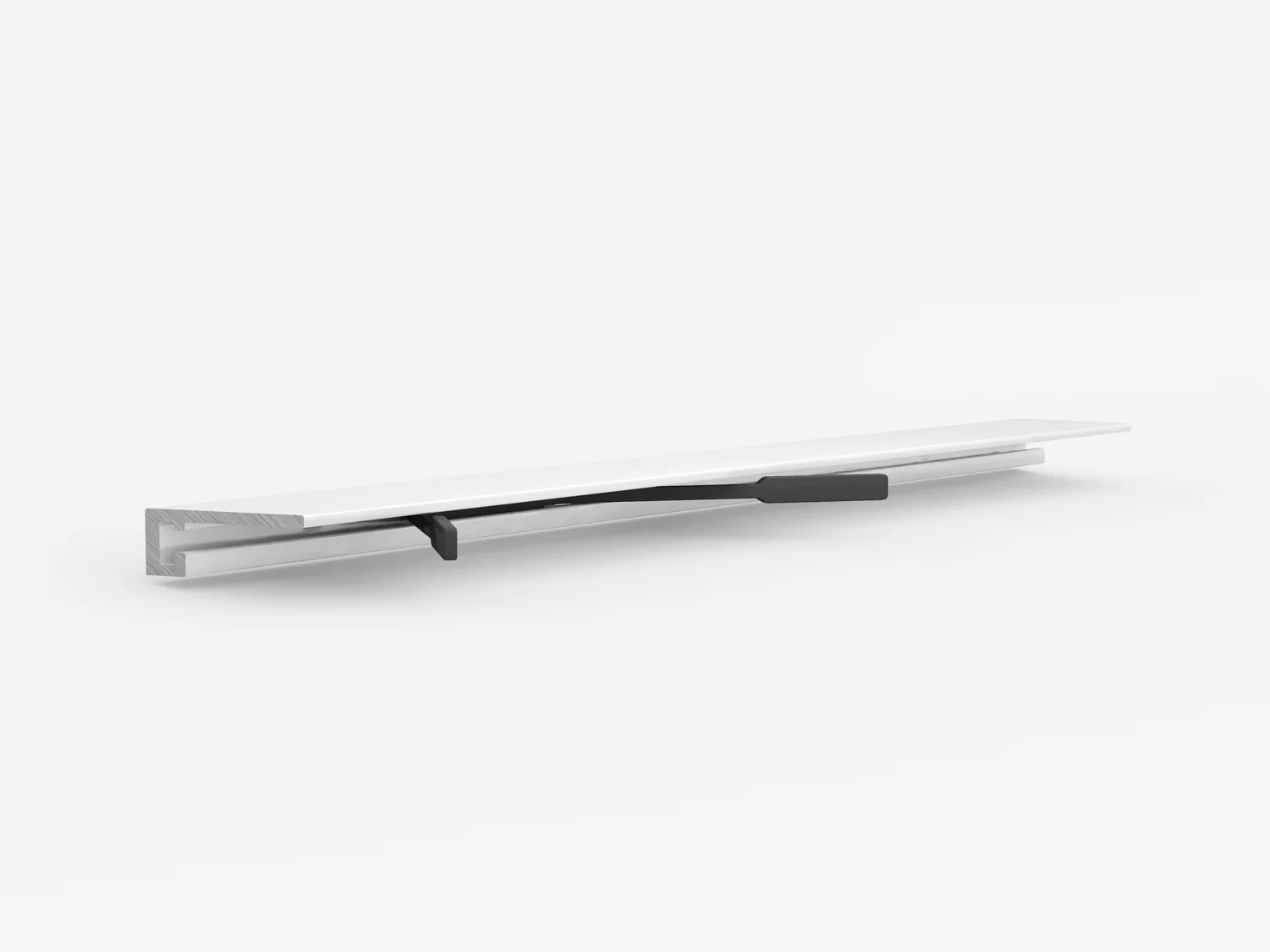 Мини-плинтус Laconistiq  MICRO 15  Белый  16х6х2700мм