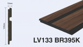 Панель декоративная HIWOOD  LV133 BR395K  120х12х2700мм