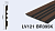 Панель декоративная HIWOOD  LV121 BR395K  120х12х2700мм